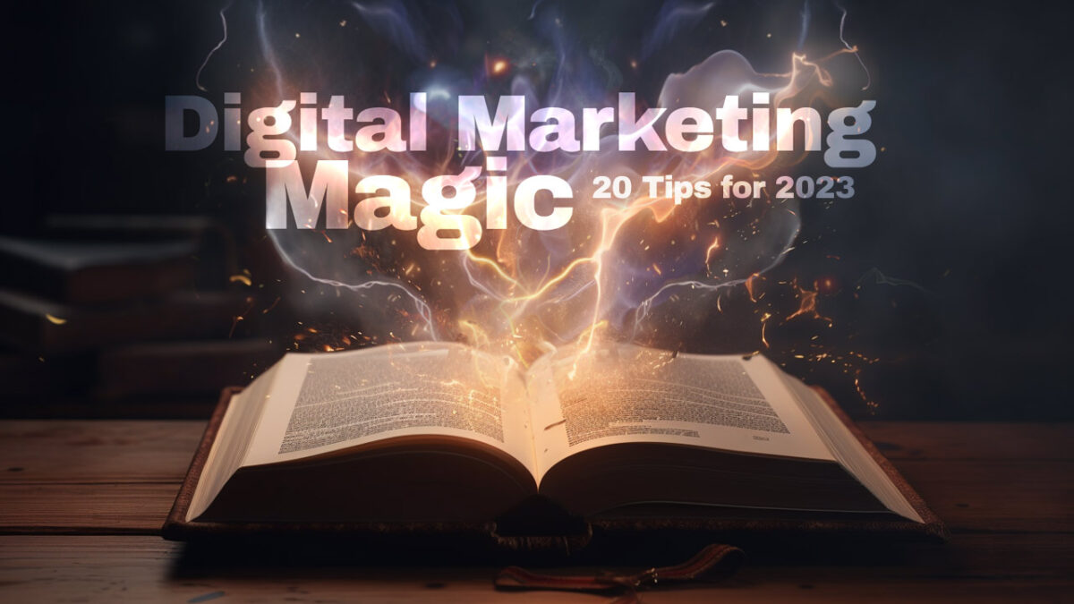 20 Killer Digital Marketing Tips for 2023 - 601MEDIA