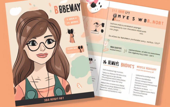 illustration of a persona card