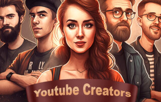 illustration of youtube.com content creation as a business model