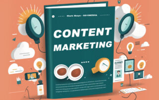 illustration of content marketing