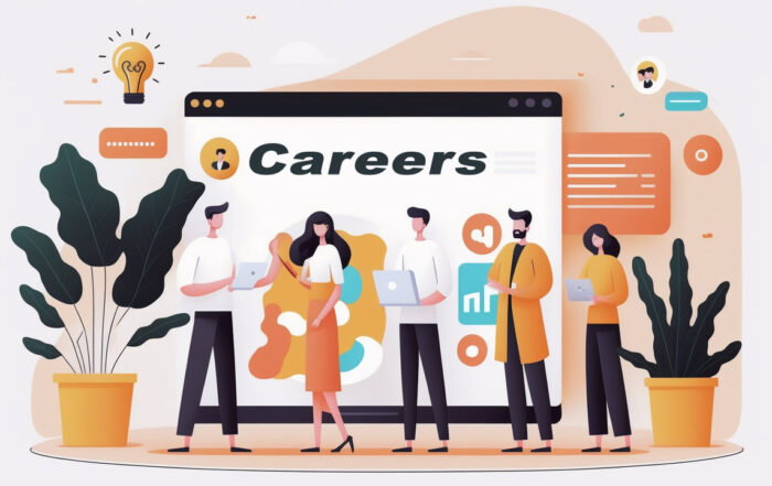 Illustration of Digital Marketing Careers
