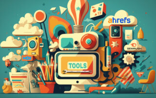 illustration of content creation tools