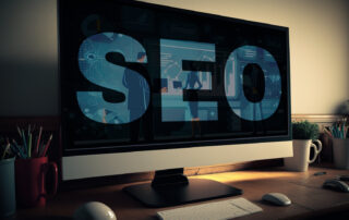 illustration title of search engine optimization