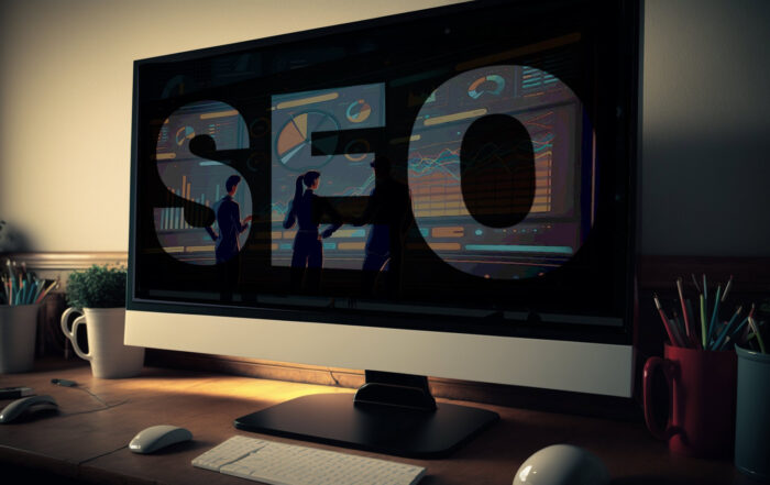 illustration title of search engine optimization