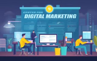 Illustration of Digital Marketing