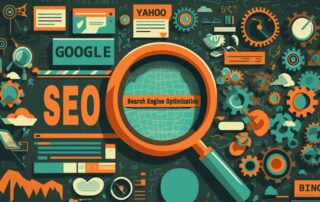 Illustration of Search Engine Optimization Work