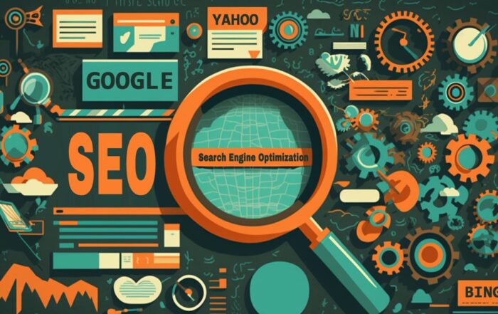 Illustration of Search Engine Optimization Work