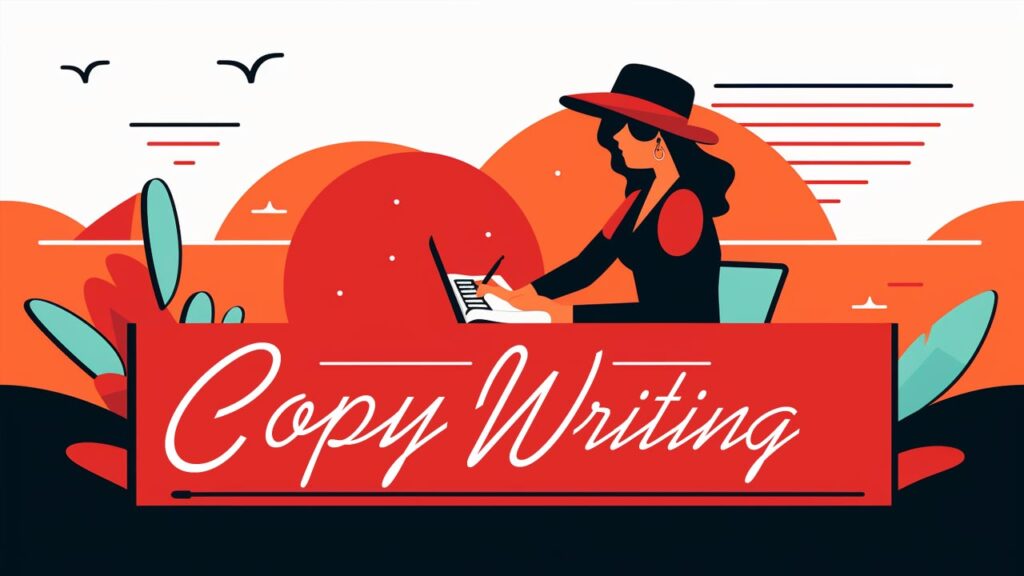 Illustration of Copywriting Work