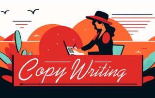 Illustration of Copywriting Work