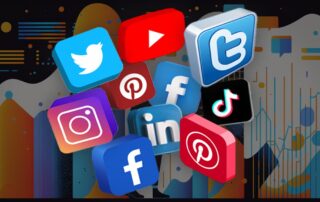 Illustration of Social Media Marketing