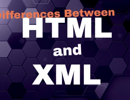 Difference between XML and HTML