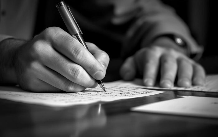 Illustration of AI Copywriting vs Content Work