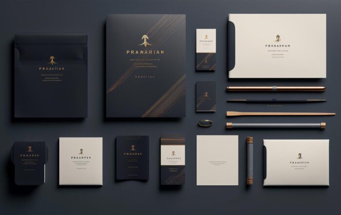 Illustration of Business Brand