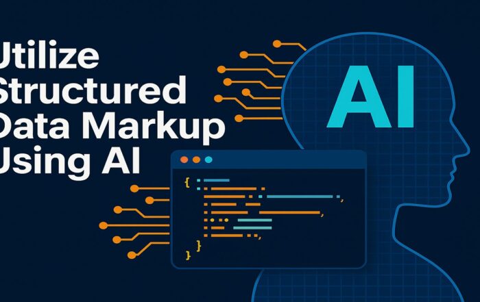 Utilize Structured Data Markup Using AI