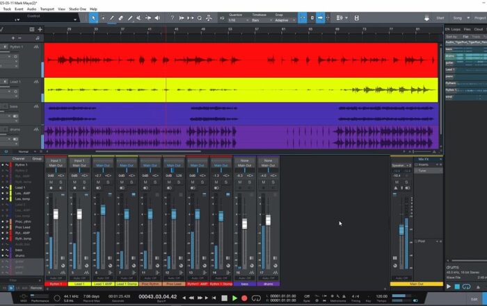 studio one using the Ampire High Density plugin for a bit of extra crunch.