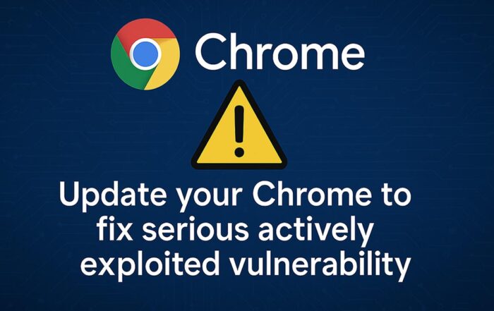 Emergency update for Chrome
