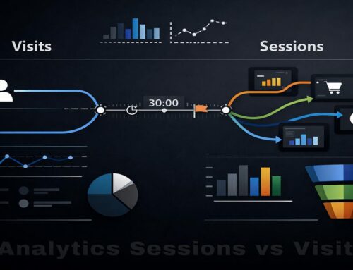 Analytics Sessions vs Visits